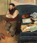 Edgar Degas Diego Martelli Sweden oil painting reproduction